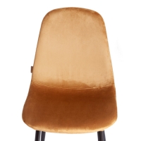 Стул BREEZE (mod. JSC-58) (brown коричневый HLR12 / чёрный) - Изображение 5